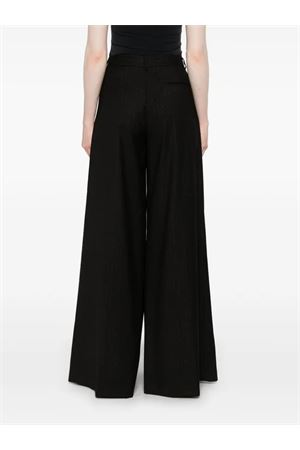 Black pinstriped trousers THE ANDAMANE | TM160443BTNP244BLACK